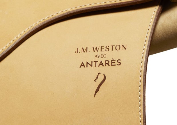 J.M. Weston s'associe au sellier Antarès pour proposer une selle en cuir Bastin