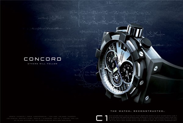 The Watch Reconstructed : Concord affirme sa nouvelle identité horlogère par le biais de cette nouvelle campagne de publicité