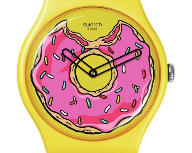 Swatch The Simpsons SecondsofSweetness : l'heure d'un peu de douceur Swatch The Simpsons SecondsofSweetness : l'heure d'un peu de douceur
