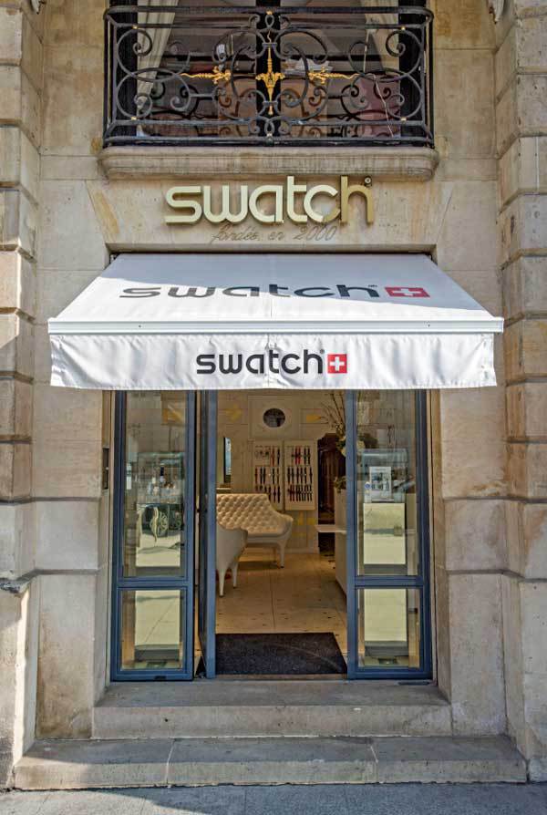 Place Vendôme : Swatch se refait une beauté