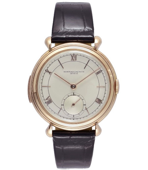 1941 - Montre-bracelet homme, répétition-minute. Or rose 18K, anses gouttes, verrou de répétition sur la carrure, cadran argenté, chiffres romains et index bâtons or rose, petite seconde à 6h. 1941 - Montre-bracelet homme, répétition-minute. Or rose 18K, anses gouttes, verrou de répétition sur la carrure, cadran argenté, chiffres romains et index bâtons or rose, petite seconde à 6h.