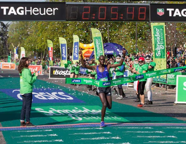 Le Marathon de Paris à l'heure TAG Heuer