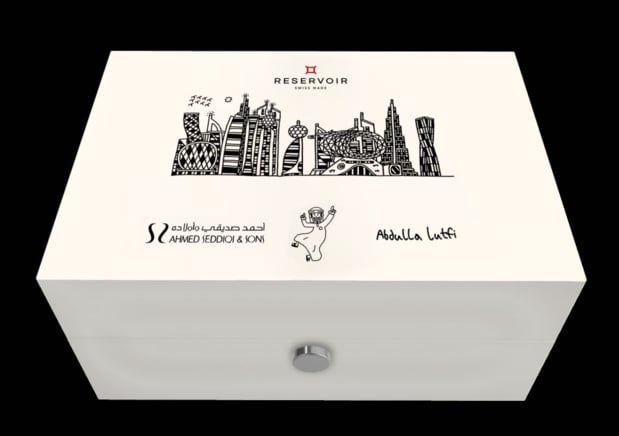 Reservoir : édition limitée Abdulla Lutfi pour Ahmed Seddiqi & Sons Reservoir : édition limitée Abdulla Lutfi pour Ahmed Seddiqi & Sons