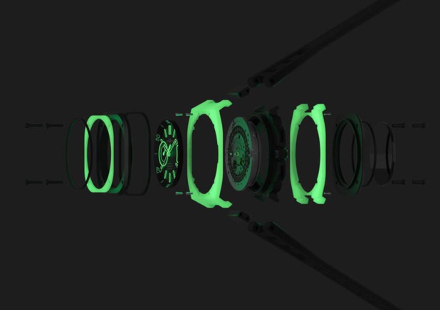Bell & Ross BR-X5 Green Lum : une idée lumineuse Bell & Ross BR-X5 Green Lum : une idée lumineuse