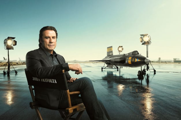 Breitling : John Travolta et le North American X-15 dans une nouvelle campagne de communication Breitling : John Travolta et le North American X-15 dans une nouvelle campagne de communication