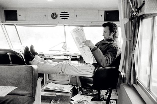 Clint Eastwood on Joe Kidd. 1972. ©TerryO'Neill Clint Eastwood on Joe Kidd. 1972. ©TerryO'Neill