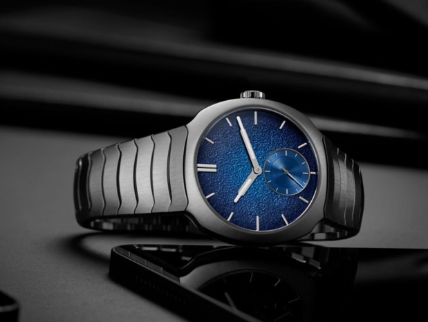 Moser Streamliner Small Seconds Blue Enamel : un diamètre plus petit et bienvenu