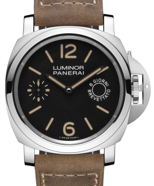 Panerai Luminor Marina 8 jours en acier 44 mm