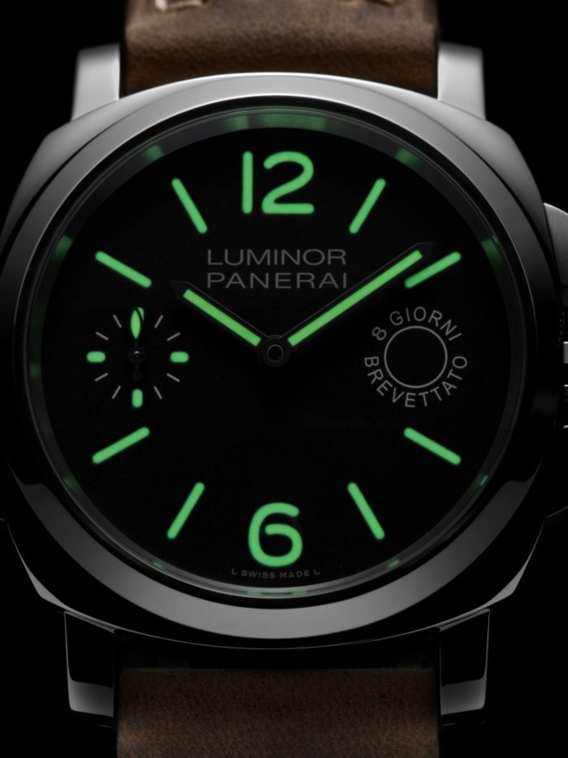 Panerai Luminor Marina 8 jours en acier 44 mm