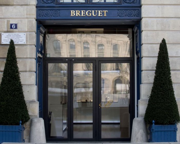 Breguet : réouverture de la boutique-musée de la place Vendôme