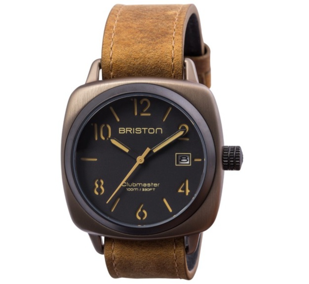 Clubmaster Briston acier PVD canon de fusil Clubmaster Briston acier PVD canon de fusil