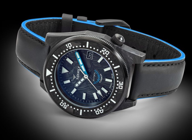Squale : une nouvelle édition de sa fameuse plongeuse T-183 en carbone forgé Squale : une nouvelle édition de sa fameuse plongeuse T-183 en carbone forgé