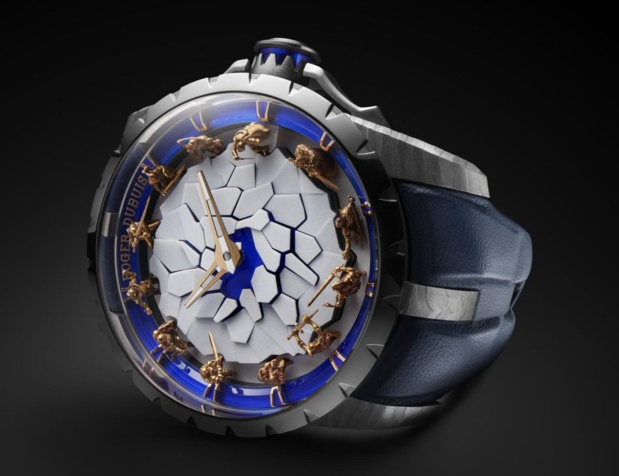 Roger Dubuis Chevaliers de la Table Ronde : temps de glace Roger Dubuis Chevaliers de la Table Ronde : temps de glace