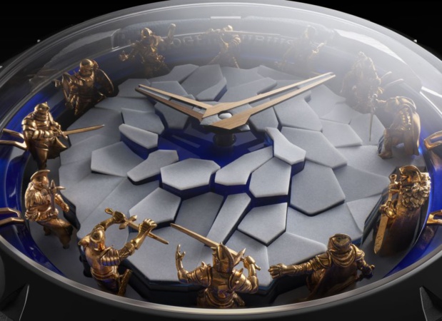 Roger Dubuis Chevaliers de la Table Ronde : temps de glace