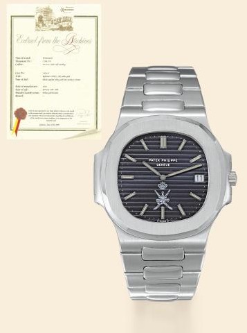 Patek Philippe Nautilus Omani (Photo Antiquorum) Patek Philippe Nautilus Omani (Photo Antiquorum)