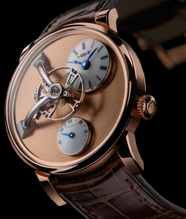 MB&F Legacy Machine 101 Frost : une montre un peu givrée MB&F Legacy Machine 101 Frost : une montre un peu givrée