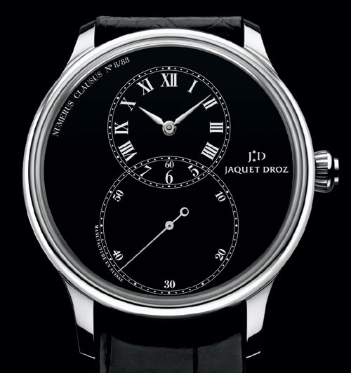 Ligne noir absolu de Jaquet Droz : six modèles au cadran émail grand feu noir édités à 88 exemplaires chacun Ligne noir absolu de Jaquet Droz : six modèles au cadran émail grand feu noir édités à 88 exemplaires chacun
