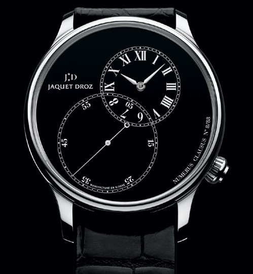 Ligne noir absolu de Jaquet Droz : six modèles au cadran émail grand feu noir édités à 88 exemplaires chacun Ligne noir absolu de Jaquet Droz : six modèles au cadran émail grand feu noir édités à 88 exemplaires chacun