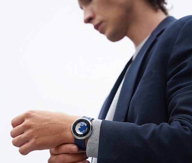 CIGA Design Blue Planet : le temps planisphère CIGA Design Blue Planet : le temps planisphère