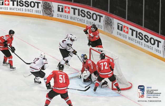 Tissot : une montre pour les vingt ans de partenariat avec le hockey sur glace