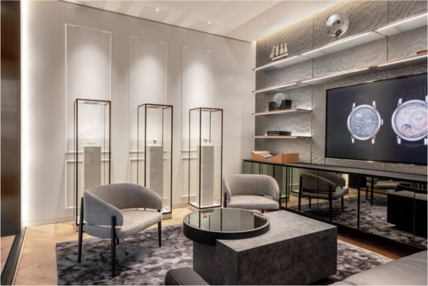 A. Lange & Söhne réouvre une boutique au numéro 1 de la rue de la Paix à Paris