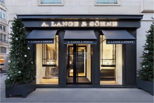 A. Lange & Söhne réouvre une boutique au numéro 1 de la rue de la Paix à Paris