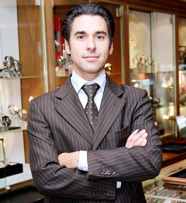 Arnaud Lassaussois de la boutique Les Montres à Paris