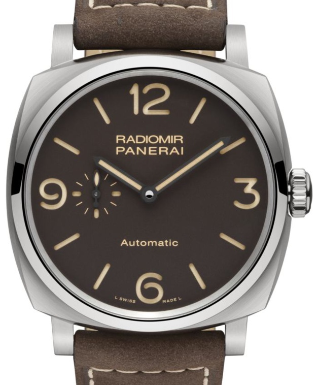 Panerai Radiomir 1940 3 Days Automatic Titanio : le retour du micro-rotor
