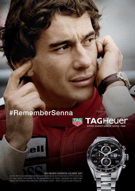 TAG Heuer : S comme Senna TAG Heuer : S comme Senna
