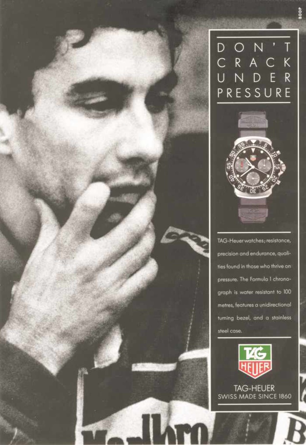 TAG Heuer : S comme Senna TAG Heuer : S comme Senna