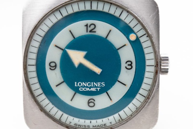 Une rare Longines Comet Mystérieuse en vente chez Old Time Heure