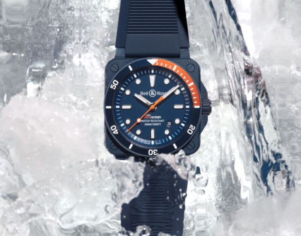 Bell & Ross BR 03-92 Diver Tara : édition spéciale et limitée à 999 exemplaires en céramique bleue Bell & Ross BR 03-92 Diver Tara : édition spéciale et limitée à 999 exemplaires en céramique bleue