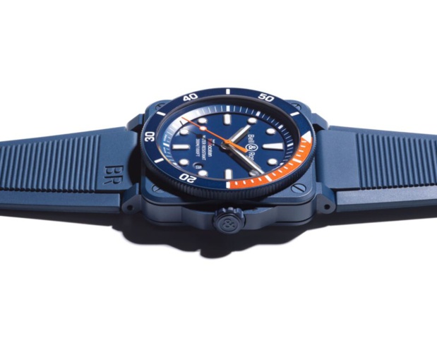 Bell & Ross BR 03-92 Diver Tara : édition spéciale et limitée à 999 exemplaires en céramique bleue Bell & Ross BR 03-92 Diver Tara : édition spéciale et limitée à 999 exemplaires en céramique bleue