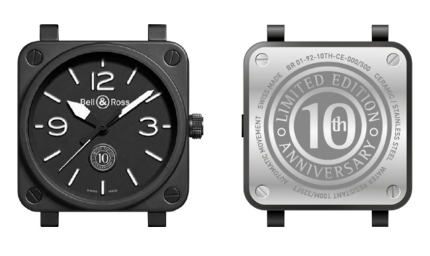 Bell & Ross BR 01 10th Anniversary : dix ans déjà !