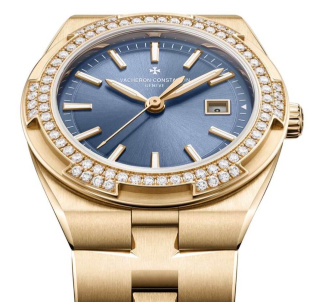 Vacheron Constantin : lancement d'une Overseas quartz en or rose 33 mm Vacheron Constantin : lancement d'une Overseas quartz en or rose 33 mm