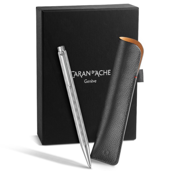 Caran d'Ache Ecridor Tressé : des stylos au guillochage en hommage à la vannerie Caran d'Ache Ecridor Tressé : des stylos au guillochage en hommage à la vannerie