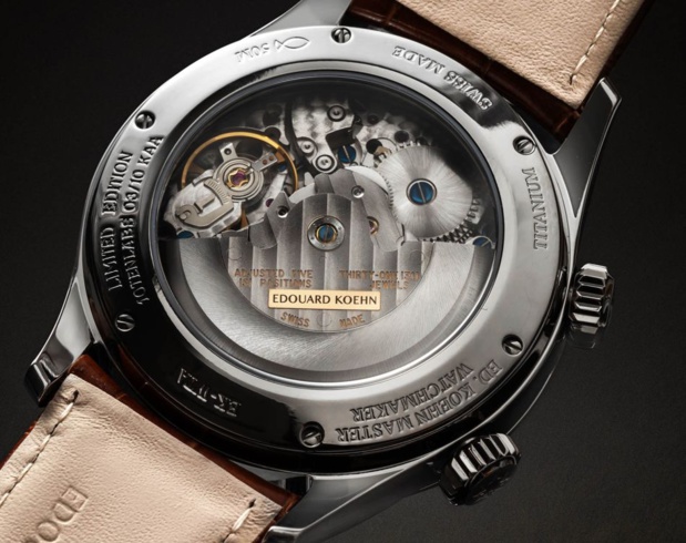 Edouard Koehn World Heritage : un splendide cadran saumon guilloché en édition limitée Mecca Edouard Koehn World Heritage : un splendide cadran saumon guilloché en édition limitée Mecca