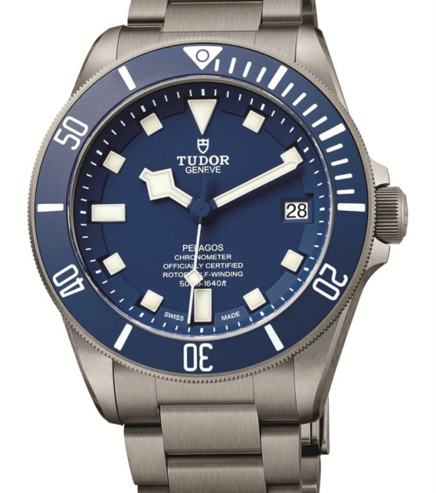 Tudor Pelagos, calibre manuf COSC cadran bleu