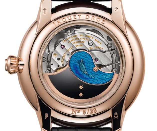 Jaquet Droz Petite Heure Minute Relief Carpes : hommage à la carpe koï Jaquet Droz Petite Heure Minute Relief Carpes : hommage à la carpe koï