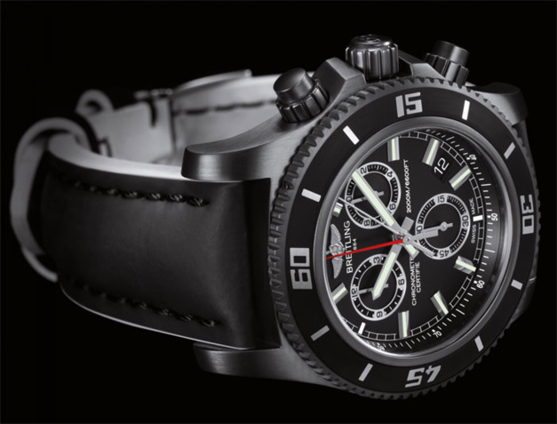 Breitling SuperOcean chronograph M2000 Blacksteel Breitling SuperOcean chronograph M2000 Blacksteel