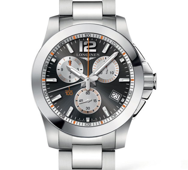 Longines Conquest 1/100th Roland Garros