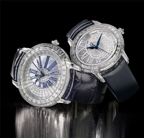 Collection Millenary diamants baguette : un couple de star chez Audemars Piguet