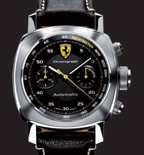 Ferrari Scuderia by Officine Panerai présente un chronographe chronomètre de 40 mm Ferrari Scuderia by Officine Panerai présente un chronographe chronomètre de 40 mm