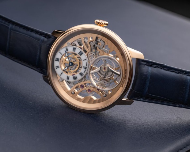 Arnold & Son Ultrathin Tourbillon Skeleton : à couper le souffle ! Arnold & Son Ultrathin Tourbillon Skeleton : à couper le souffle !