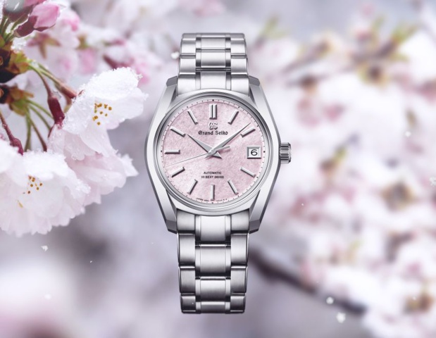 Grand Seiko : deux nouveaux modèles 62GS en 38 mm inspirés par Sakura