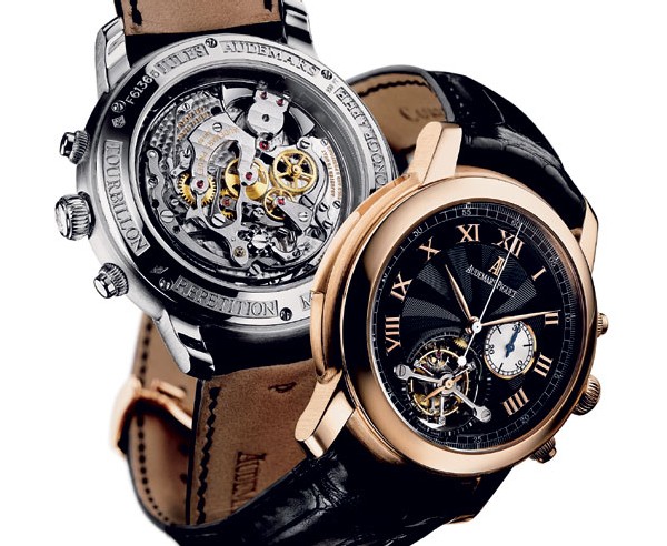 Montre-bracelet répétition à minutes Jules Audemars Tourbillon et chronographe, petite seconde à 6 heures Montre-bracelet répétition à minutes Jules Audemars Tourbillon et chronographe, petite seconde à 6 heures