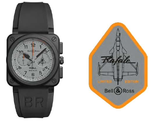 Bell & Ross BR 03 Rafale : chrono furtif en vue ! Bell & Ross BR 03 Rafale : chrono furtif en vue !