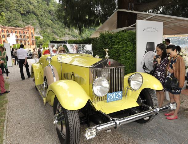 Ce roadster Rolls-Royce Phantom I de 1929 ne passe pas inaperçu