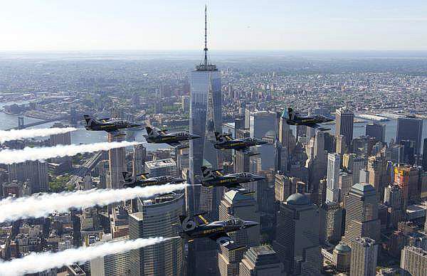Jet Team Breitling sur New York Jet Team Breitling sur New York