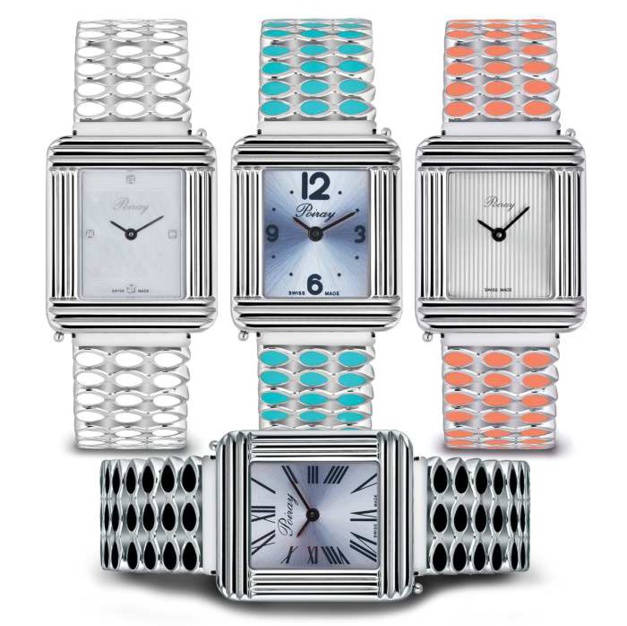 Poiray : lancement du premier bracelet de montre en acier coloré